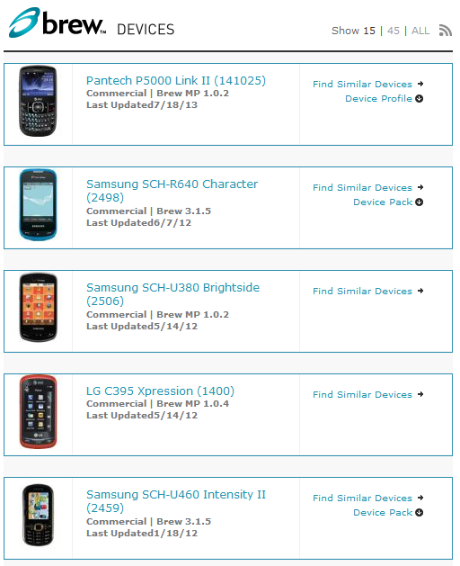 Brew Handset Development Kit